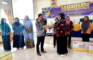 12 Posyandu Kelurahan Lanjas Ikuti Sosialisasi dan Pelatihan Kader Posyandu