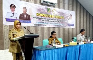 Pemkab Barito Utara Gelar Konsultasi Publik I Penyusunan Dokumen KLHS RTRW
