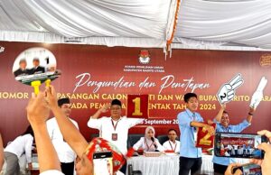 Nomor Urut Paslon Bupati dan Wakil Bupati Barito Utara Dalam Pilkada 2024 Ditetapkan