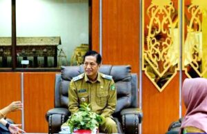 Pj Bupati Barito Utara Terima Kunjungan dari Kantor Regional VIII Badan Kepegawaian Negara Banjarbaru