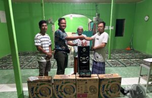 PT MPG Bantu Sarana dan Prasarana Ibadah di Masjid Baitul Rahman Desa Beringin Raya
