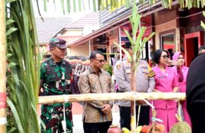 Sinergi TNI-Polri, Dandim 1013 Muara Teweh Hadiri Penyambutan Kapolres Baru