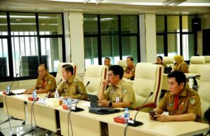 Pj Bupati Barito Utara Paparkan LPJ Triwulan I Periode ke-2 di Hadapan Itjen Kemendagri