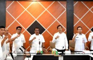 Pemkab Barito Utara Ikuti Launching SPI Tahun 2024 Melalui Zoom Meeting