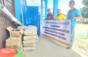 Peduli Kesehatan Masyarakat, PT MPG Bangun Toilet di SDN 2 Pendreh