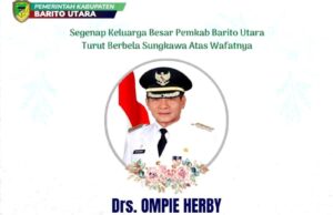 Pemkab Barito Utara Sampaikan Belasungkawa atas Wafatnya Mantan Wakil Bupati Drs Ompie Herby