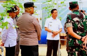 Pj Bupati Barito Utara Sambut Kunjungan Danrem 102 Panju Panjung