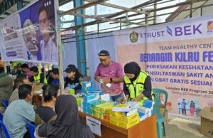 PAMA Bersama BEK Gelar Pengobatan Gratis untuk Warga Benangin