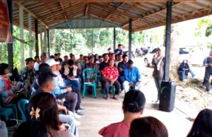 KPU Barito Utara Gelar Sosialisasi dan Uji Publik Data Pemilih untuk PSU di Desa Malawaken