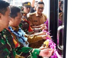 Pj Bupati Resmikan Gedung Aula Serbaguna Gunung Timang dan Tutup Musrenbang RKPD
