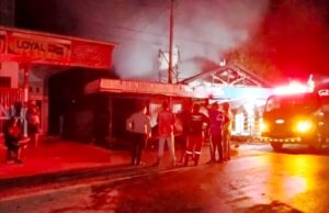 Dinas Damkarmat Barito Utara Padamkan Kebakaran Rumah di Desa Kandui