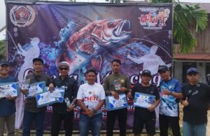 Padang Karunia Grup 2 Berhasil Raih Tangkapan Ikan Terberat 2,42 Kg
