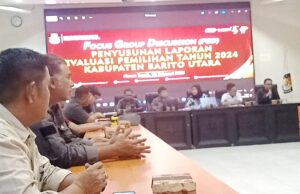 KPU Barito Utara Gelar FGD Evaluasi Pemilihan Umum 2024