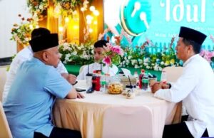 Pj Bupati Barito Utara Gelar Open House Idul Fitri 1446 H di Rumah Jabatan Bupati