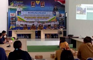 Disnakertranskop UKM Barut Kembali Sosialisasi Pembentukan Koperasi Merah Putih di Teweh Selatan
