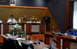 Pemkab Barito Utara Ikuti Rakor Persiapan PSU Pilkada 2024 Secara Virtual