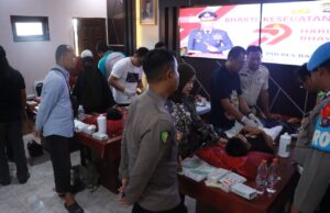 Polres Barito Utara Laksanakan Bakti Kesehatan Khitan Massal Jelang Hari Bhayangkara ke-79