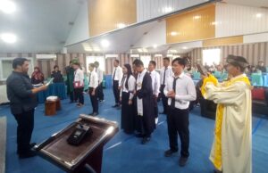Bawaslu Barito Utara Lantik Panwascam se Kabupaten Pasca Putusan MK
