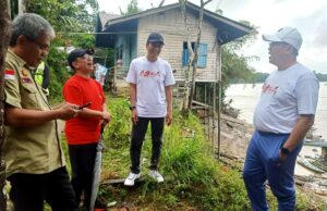 Pj Bupati Barito Utara Tinjau Jembatan Karang Jawa dan Lokasi Relokasi Warga di Jalan Lingkar Kota