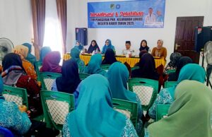 Kelurahan Lanjas Sosialisasi dan Pelatihan TP PKK dan Kader, Dorong Pemberdayaan Keluarga dan UMKM