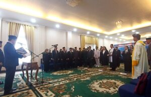 Pj Bupati Barito Utara Lantik 10 ASN, 1 PAW Kepala Desa, dan 8 PAW BPD