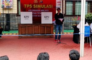 KPU Simulasi Pengamanan TPS dan Pemungutan Suara untuk PSU MK di Barito Utara