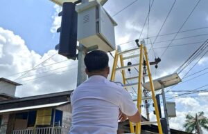 Baterai Aki APILL Dishub Barito Utara di Dua Lokasi Dicuri, Pelaku Terekam CCTV