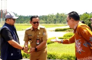 Pj Bupati Barito Utara Sambut Ketua KPU RI, Tegaskan Dukungan Penuh untuk Sukseskan PSU Pilkada 2025