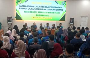 Dinas Kesehatan Gelar Workshop Tata Kelola BLUD Puskesmas se-Barito Utara