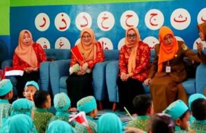 DWP Barito Utara Kunjungi TK, Beri Motivasi dan Bingkisan untuk Anak-anak