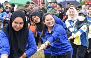Pemkab Barito Utara Gelar Lomba Antar Instansi Penuh Semangat Kebersamaan, Semarak HUT ke 80 RI