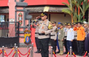 Polres Barito Utara Gelar Apel Operasi Aman Nusa-1 Telabang 2025, Tegaskan Komitmen Jaga Harkamtibmas