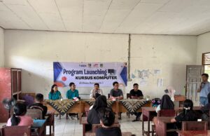 PAMA Distrik BEKB Launching Kursus Komputer di Benangin 1