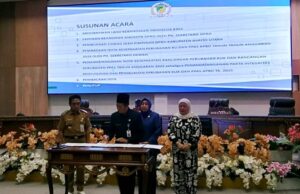 DPRD Barito Utara Gelar Rapat Paripurna II Penandatanganan Kesepakatan Perubahan KUA dan PPAS APBD 2025