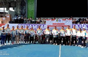 Pemkab Barito Utara Serahkan 200 Unit Kendaraan Operasional untuk Kepala Sekolah