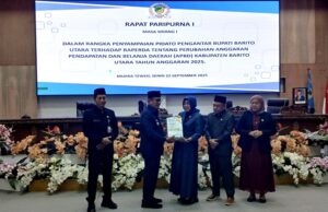 DPRD Barito Utara Gelar Rapat Paripurna I Bahas Perubahan APBD 2025