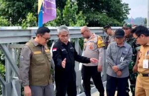 Jembatan Bailey di Desa Jamut dan Tawan Jaya Dibangun Secara Swakelola
