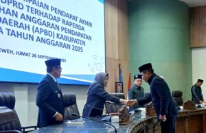 Fraksi AR Setujui Perubahan APBD 2025, Soroti Penyerapan Anggaran dan Realisasi Aspirasi Masyarakat