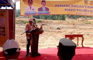 Pj Bupati Barito Utara Resmikan Pembangunan Mako Polres, Wujud Komitmen Ciptakan Keamanan dan Ketertiban