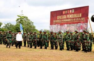 TMMD Reguler ke 126 di Desa Jamut Sebagai Wujud Nyata Pemerataan Pembangunan dan Ketahanan Wilayah