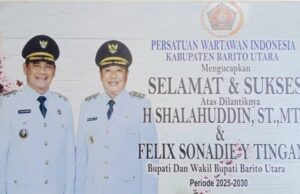 PWI Barito Utara Ucapkan Selamat atas Pelantikan Bupati dan Wakil Bupati Barito Utara Periode 2025–2030