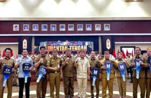 Bupati Barito Utara Hadiri Rakor Optimalisasi PAD Sektor Pertambangan se Kalteng
