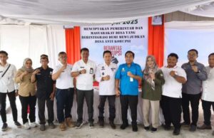 Desa Bukit Sawit Raih Predikat Desa Anti Korupsi 2025