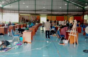 Hari Kedua Lomba Seni Kaligrafi Al-Qur’an MTQH XXXIII Kalteng Berjalan Lancar