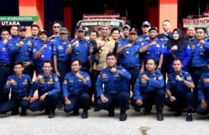 Bupati Barito Utara Tekankan Disiplin dan Kesiapsiagaan Jajaran Disdamkarmat