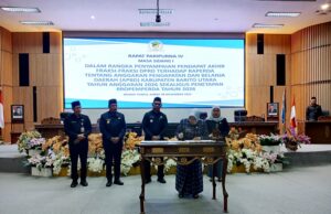 Bupati Barito Utara Sampaikan Pendapat Akhir atas Raperda APBD 2026 pada Rapat Paripurna IV