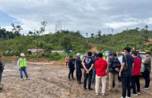 Cari Kebenaran Materiil, PN Muara Teweh Sidang Lapangan Kasus Pidana Lingkungan
