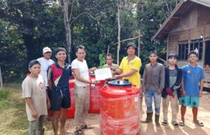 PT MPG Bantu 20 Unit Tandon Air Untuk Masyarakat Desa Karamuan