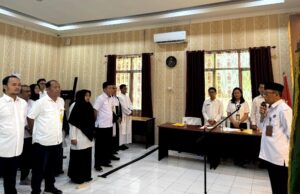 Kantor Pertanahan Barito Utara Lantik Panitia Ajudikasi dan Satgas PTSL TA 2026