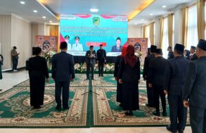 Lantik Pejabat, Bupati Barito Utara Tegaskan Jabatan Adalah Amanah dan Akan Dievaluasi